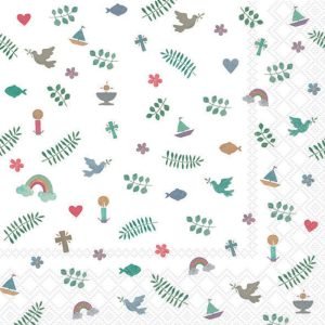 Lunch Napkin - Communion Elements