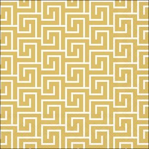 Lunch Napkin - Greek Key GOLD/WHITE