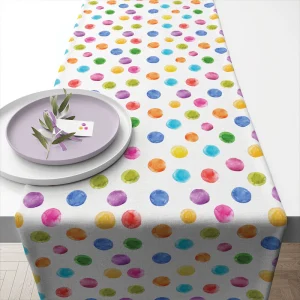 TABLE RUNNER (Cotton) - Polka Dots