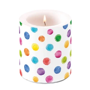 Candle MEDIUM - Polka Dots