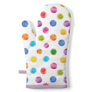 Oven Mitt - Oven Mitt Polka Dots
