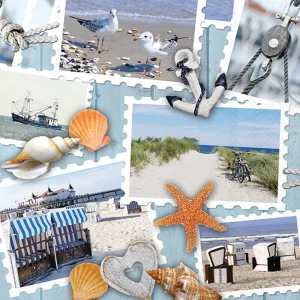 Lunch Napkin - Beach Memories