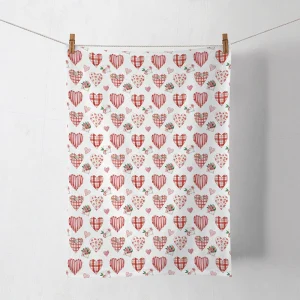 Kitchen Towel - Lovely Hearts