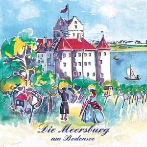 Lunch Napkin - Die Meersburg