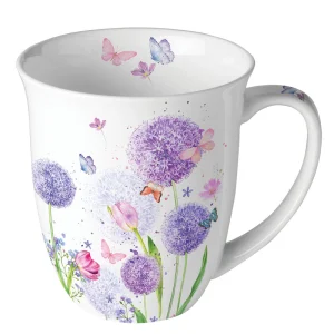 MUG (Fine Bone China) - Flower Beauty (400 m