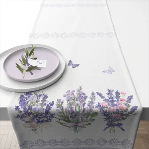 TABLE RUNNER (Cotton) - Lovely Lavender