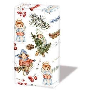 Pocket Tissue - Playing Outside WHITE