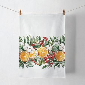 Kitchen Towel - Winter Oranges