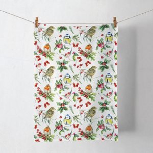 Kitchen Towel - Birds In Winter