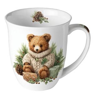MUG (Fine Bone China) - Cuddle Bear (400 m