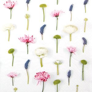 Lunch Napkin - Flower Composition