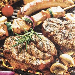 Lunch Napkin - Steak