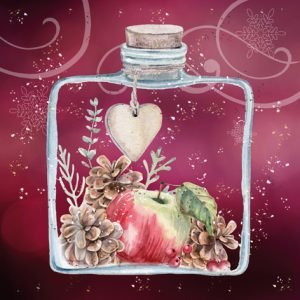 Lunch Napkin - Composizione Natalizia