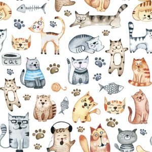 Lunch Napkin - Pet Cats