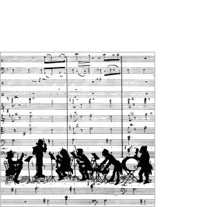 Cocktail Napkin - Orchestra