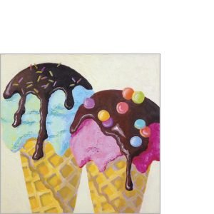 Cocktail Napkin - Sweet Scoops