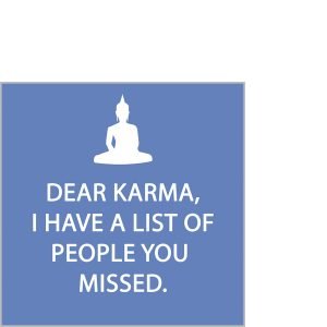 Cocktail Napkin - Dear Karma