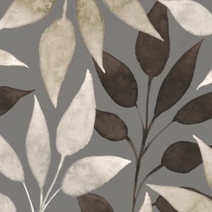 Lunch Napkin - Scandic Leaves brown