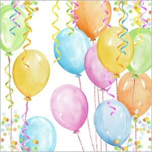 Lunch Napkin - Baloon Party