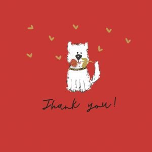 Lunch Napkin - Thank you