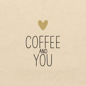 Lunch Napkin - Coffee + You
