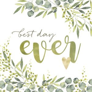 Lunch Napkin - Best Day Ever
