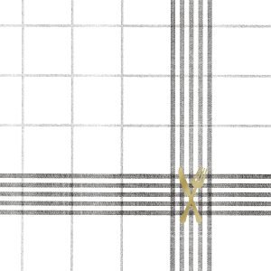 Lunch Napkin - Cuisine grise