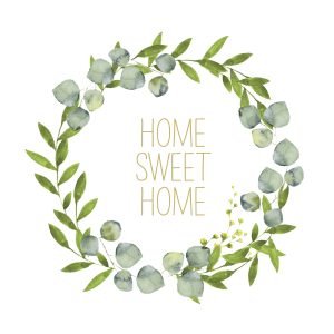 Lunch Napkin - Home Sweet Home