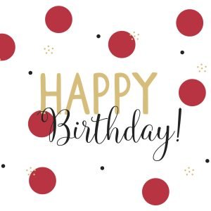 Lunch Napkin - Birthday