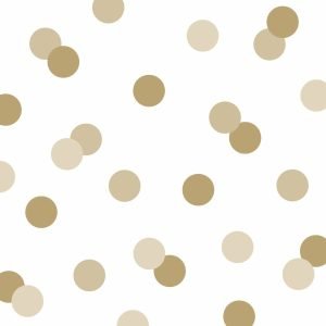 Dinner Napkin - Dots gold
