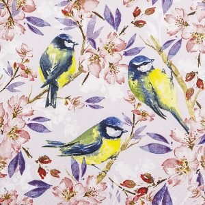 Lunch Napkin - Blue Tits