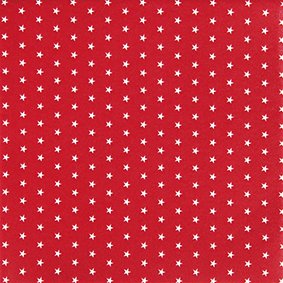 Dinner Napkin (AIRLAID) - Mini Stars RED