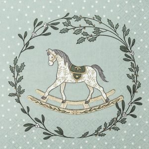 Lunch Napkin - Rocking Horse