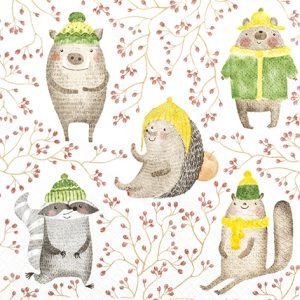 Lunch Napkin - Sweet Buddies