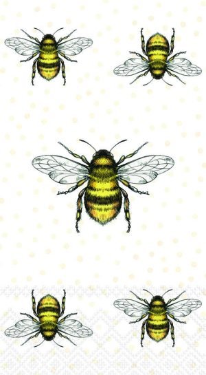 Guest Towels - Flying Bees