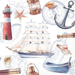 Lunch Napkin - Sailboat