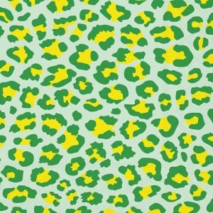 Lunch Napkin - Leopard Pattern GREEN
