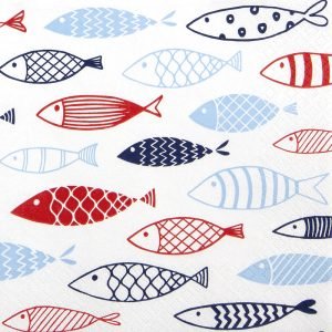 Lunch Napkin - Fish on Tour
