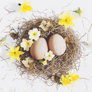 Lunch Napkin - Easter Basket