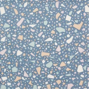 Lunch Napkin - Terrazzo blue