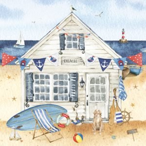 Lunch Napkin - Enjoy A Day By The Beach