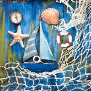 Lunch Napkin - Coastal Memories