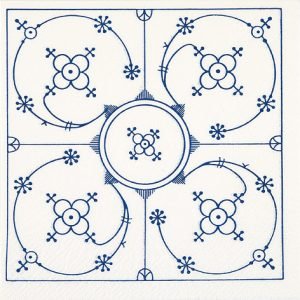 Lunch Napkin - Indisch Blau