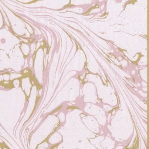 Lunch Napkin - Calacatta Oro BLUSH ROSE