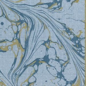 Lunch Napkin - Calacatta Oro SMOKY BLUE