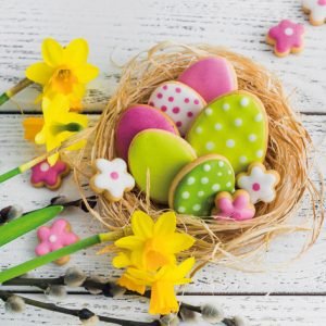 Lunch Napkin - Easter Cookies